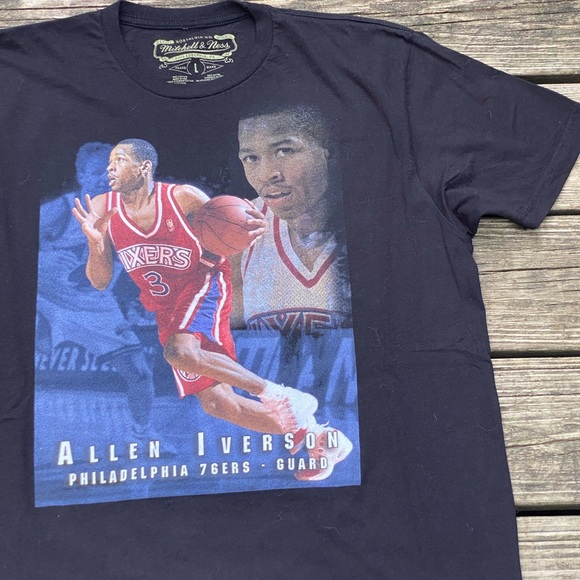 Mitchell & Ness Other - Mitchell & ness AI Sixers tee 🏀🔥